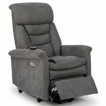 Relaxačné kreslo CLEMENT III sivá 3