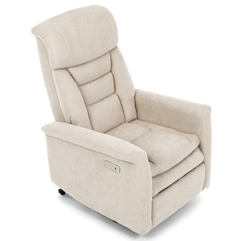 Relaxačné kreslo CLEMENT III krémová 2