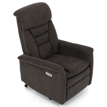 Relaxačné kreslo CLEMENT III hnedá 2