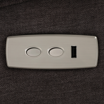 Relaxačné kreslo CLEMENT III hnedá 9