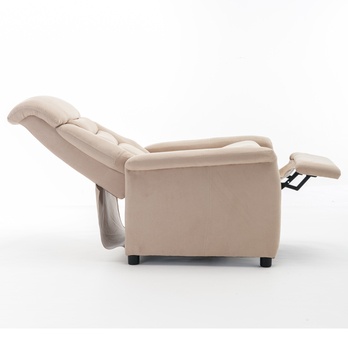 Relaxačné kreslo CLEMENT béžová 8