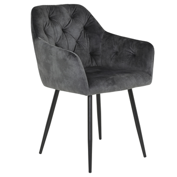 Jedálenský set CLLIF II betón/antracitová 2