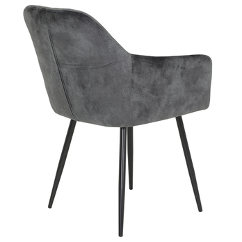 Jedálenský set CLLIF II betón/antracitová 4