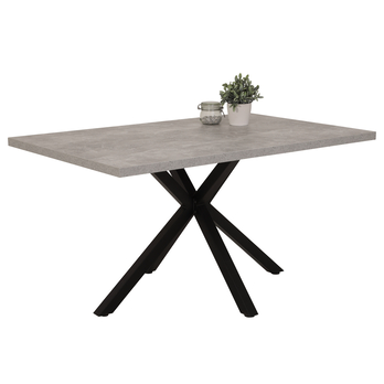 Jedálenský set CLLIF II betón/sivá 6