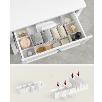 Kúpeľňová skrinka CLOUDE 2 biela 4