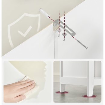 Kúpeľňová skrinka CLOUDE 2 biela 5