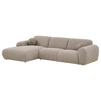 Sedacia súprava CLYDI ľavá, sivá 2