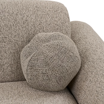 Sedacia súprava CLYDI ľavá, sivá 4