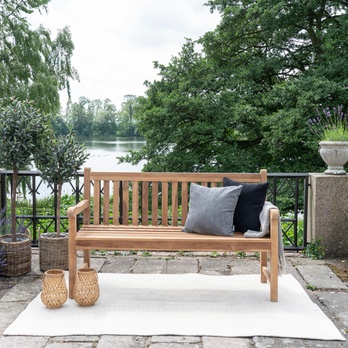 Záhradná lavica COBU prírodná 1