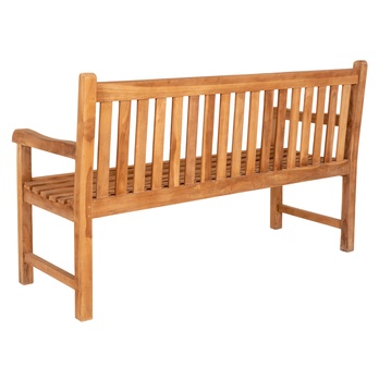 Záhradná lavica COBU prírodná 4
