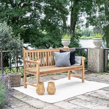 Záhradná lavica COBU prírodná 6