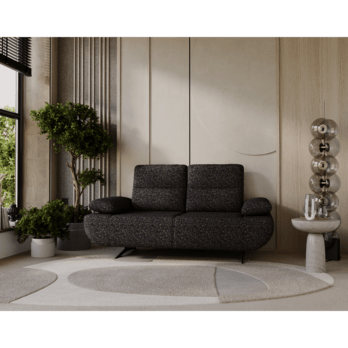 Pohovka COCO čiernohnedá 1