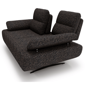 Pohovka COCO čiernohnedá 5