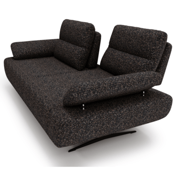 Pohovka COCO čiernohnedá 2