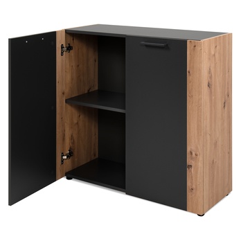 Komoda CODY 01A antracitová/dub artisan 2