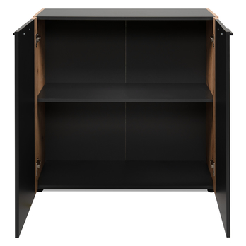 Komoda CODY 01A antracitová/dub artisan 4