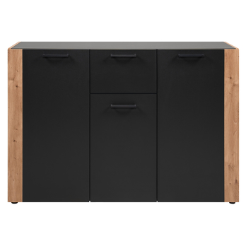 Komoda CODY 01B antracitová/dub artisan 2