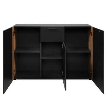 Komoda CODY 01B antracitová/dub artisan 3