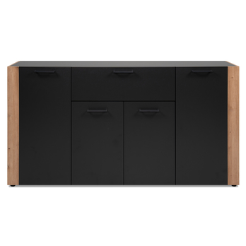 Komoda CODY 51A antracitová/dub artisan 2