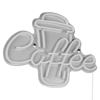 Nástenné LED svietidlo COFFEE biela/viacfarebná 2