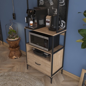 Kávový kútik COFFEE orech 4
