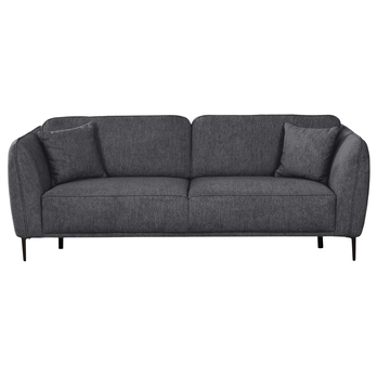 Pohovka COIMBRA 3-sedák, tmavosivá 1