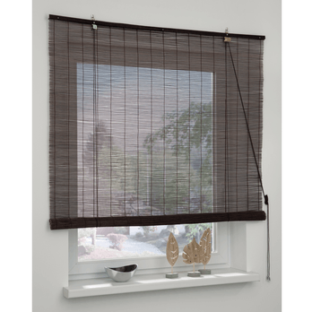 Bambusová roleta  ČOKOLÁDA hnedá, 140x160 cm 1