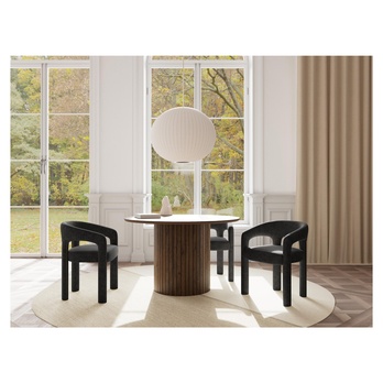 Jedálenská stolička COLE tmavosivá 1