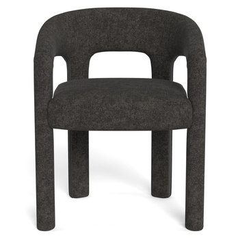 Jedálenská stolička COLE tmavosivá 2