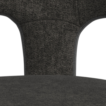 Jedálenská stolička COLE tmavosivá 7