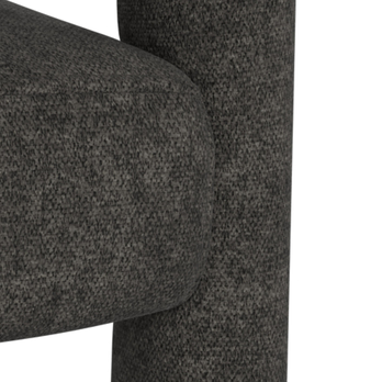 Jedálenská stolička COLE tmavosivá 8