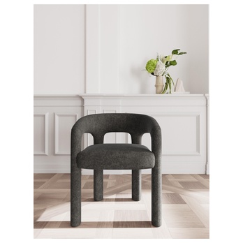 Jedálenská stolička COLE tmavosivá 9