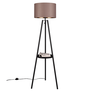 Stojacia lampa COLETTE čierna/taupe 6