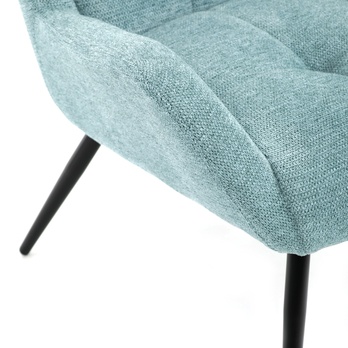 Kreslo COLINA svetlomodrá 5