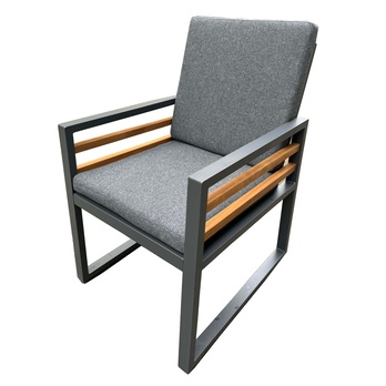 Záhradná zostava COLMAR 2 borovica/sivá/teak 2