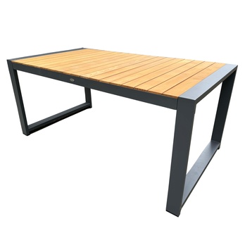 Záhradná zostava COLMAR 2 borovica/sivá/teak 4