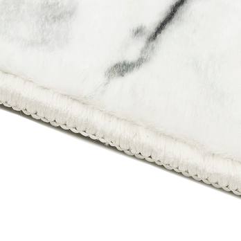 Koberec COLOR 2 biely mramor, 80x150 cm 1