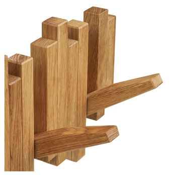 Nástenný vešiak COLTRO dub 5