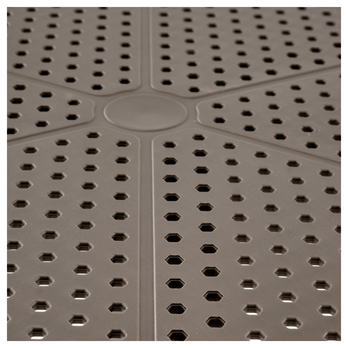 Jedálenský stôl COLVU kaki 4