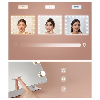 Zrkadlo COMBI 1 biela 2