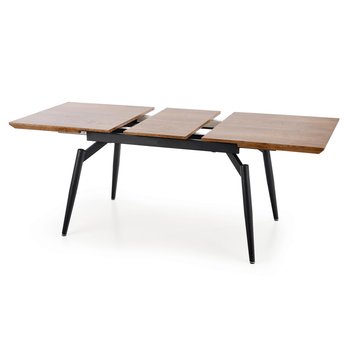 Jedálenský stôl COMBIK dub/čierna 2