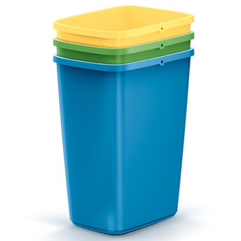 Súprava košov na triedený odpad COMPACTA Q SET 3x12 L 1