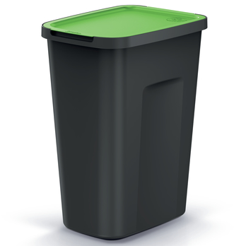 Súprava košov na triedený odpad COMPACTA Q čierna, 4x35 L 2