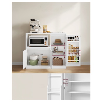 Kuchynská skrinka COMPART biela 3