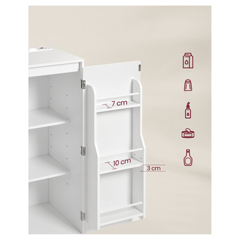 Kuchynská skrinka COMPART biela 4