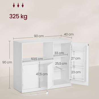 Kuchynská skrinka COMPART biela 6