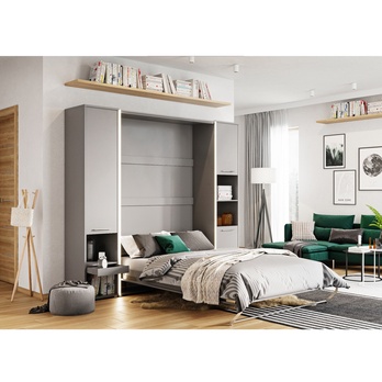 Sklápacia posteľ CONCEPT PRO CP-03 sivá, 90x200 cm 1
