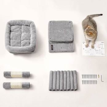 Mačacie škrabadlo CONDO 2 sivá 3