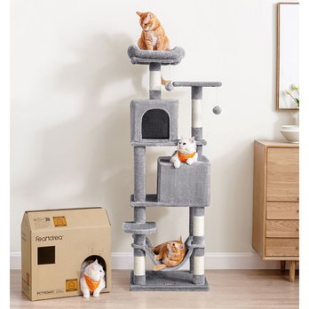 Mačacie škrabadlo CONDO svetlosivá 2