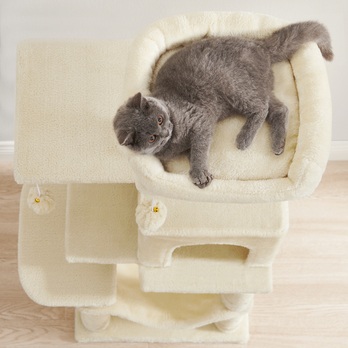 Mačacie škrabadlo CONDO krémová 2